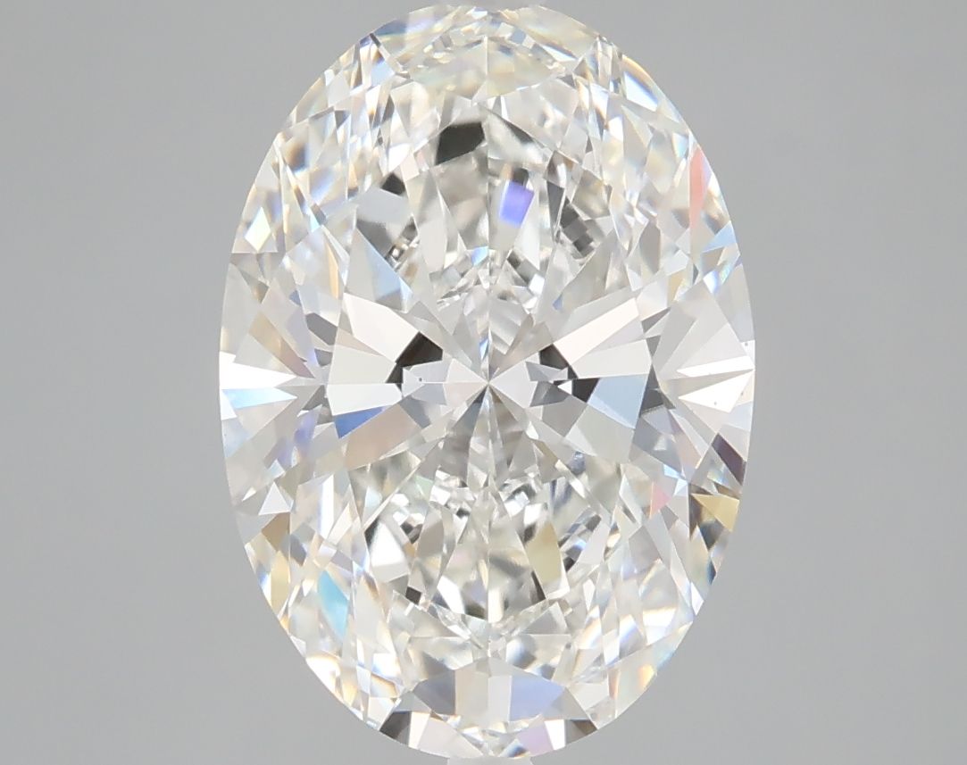 4.09 ct. oval Lab Grown Diamond front image
