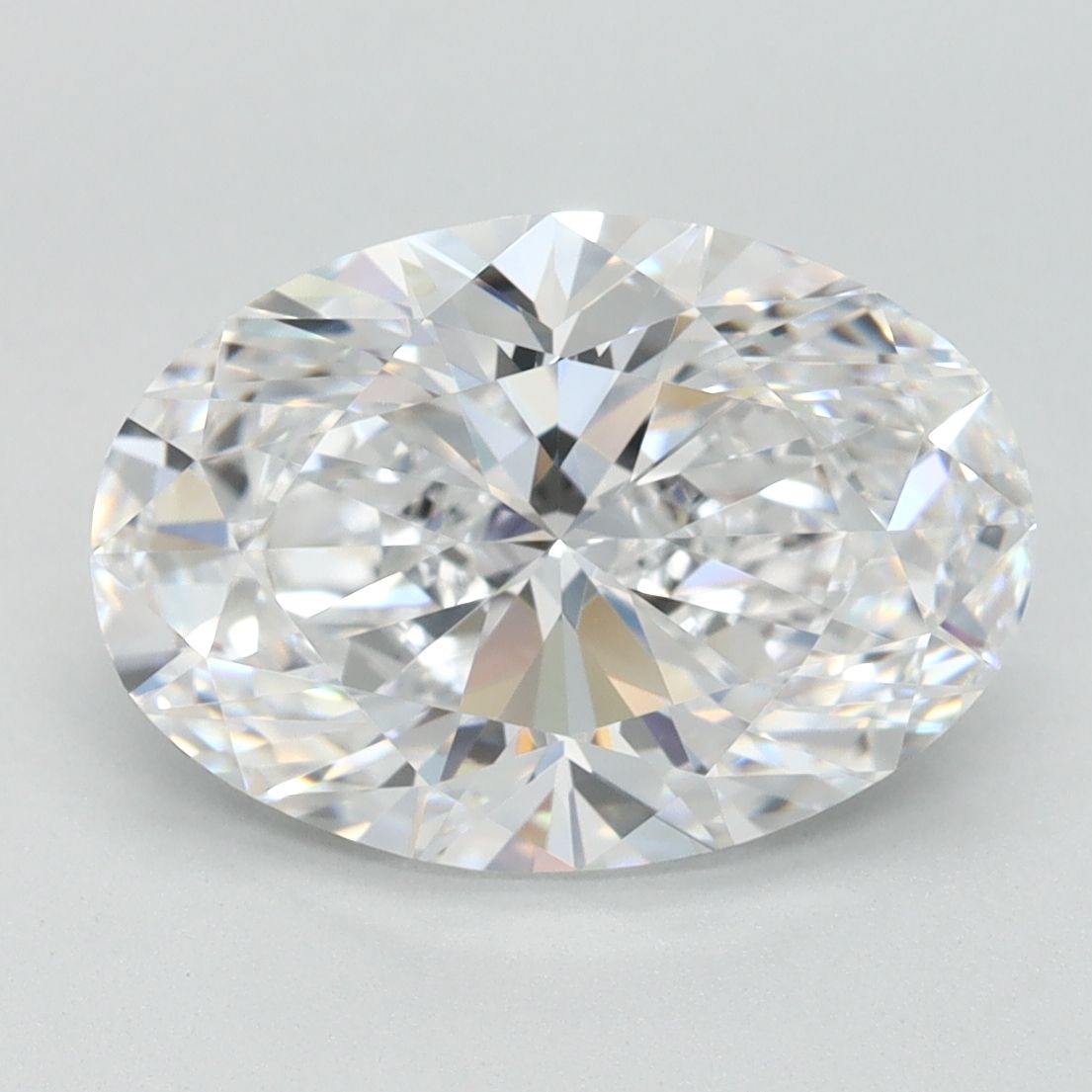 2.91 ct. oval Lab Grown Diamond front image