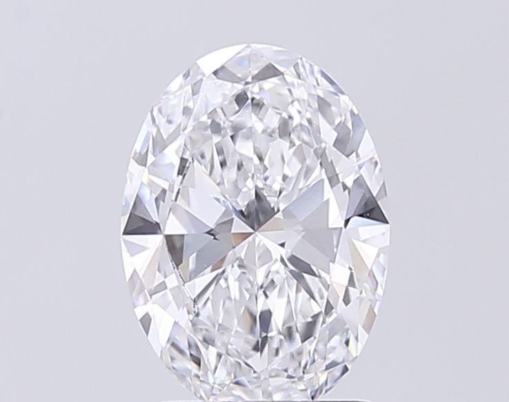 2.01 ct. oval Lab Grown Diamond front image
