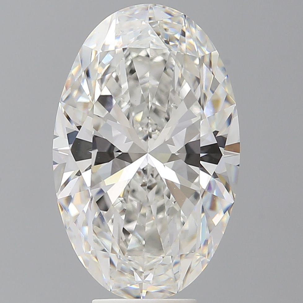 7.59 ct. oval Lab Grown Diamond front image