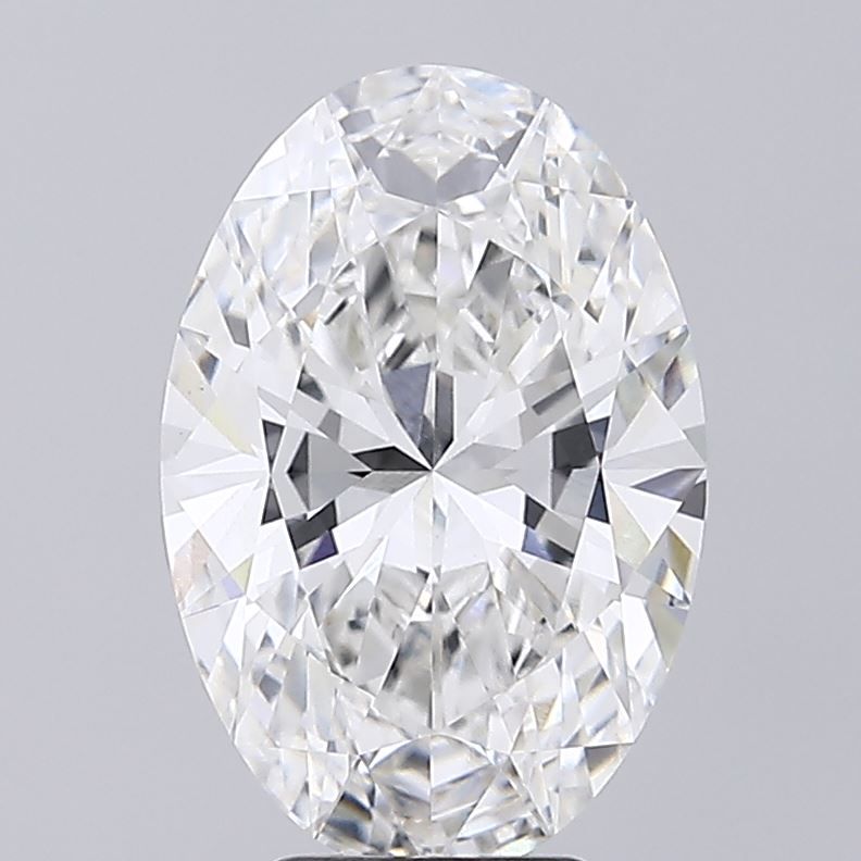 5.54 ct. oval Lab Grown Diamond front image