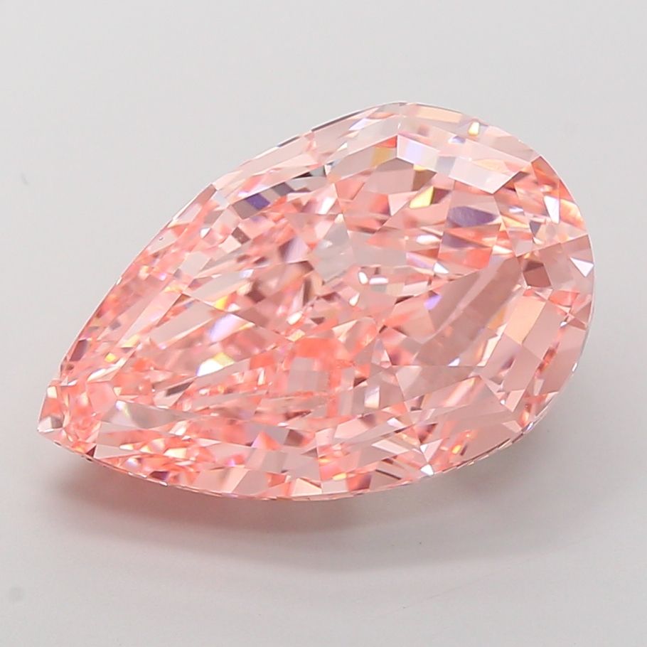 17.21 ct. pear Lab Grown Diamond front image
