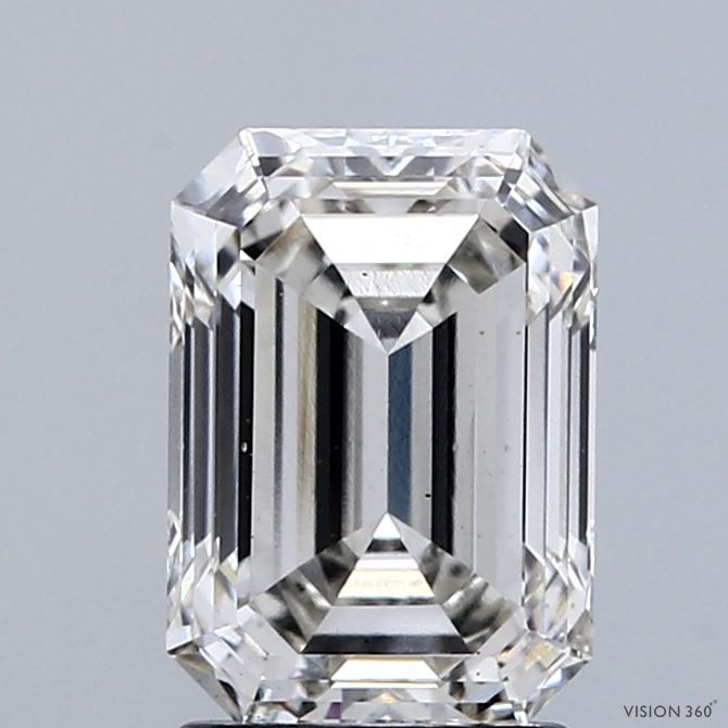2.08 ct. emerald Lab Grown Diamond front image