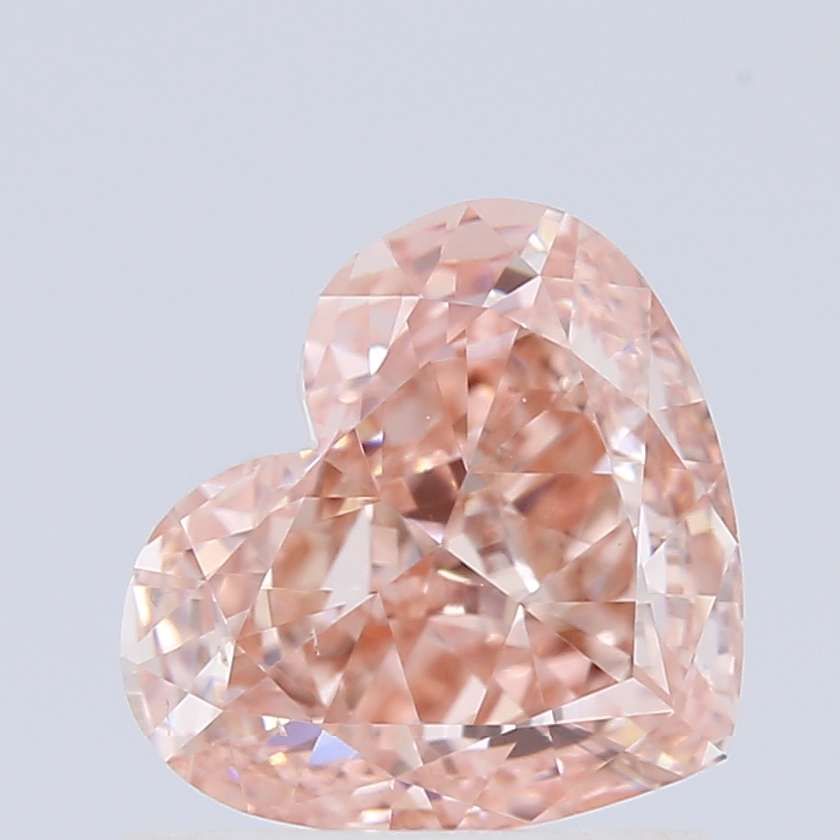 1.02 CT Fancy Vivid Pink HEART
