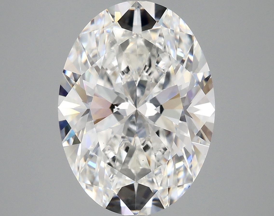 5.02 ct. oval Lab Grown Diamond front image