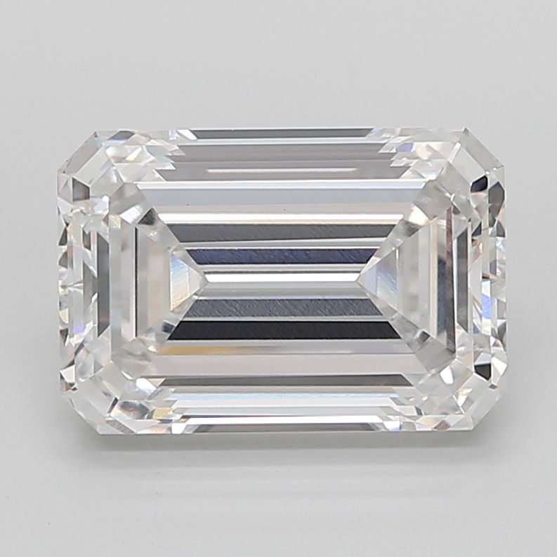 11.09 ct. emerald Lab Grown Diamond front image
