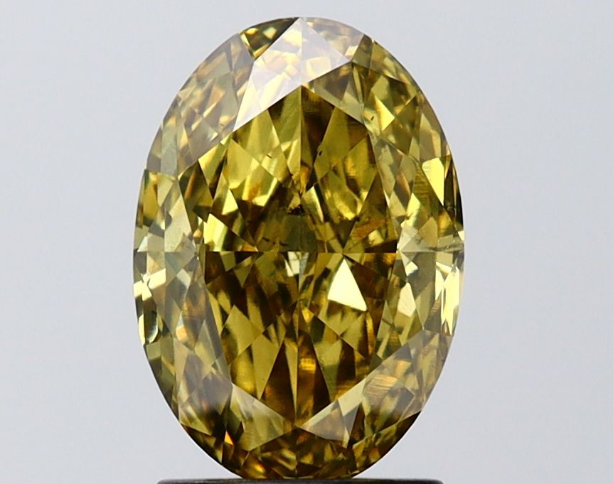 2.04 ct. oval Lab Grown Diamond front image