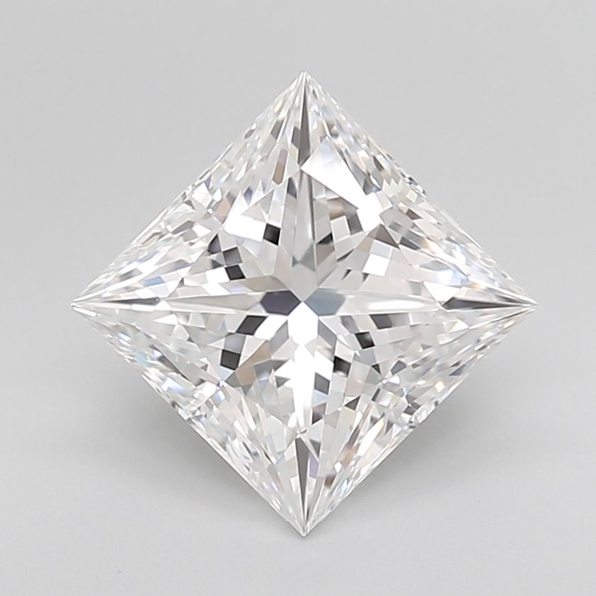 3.02 ct. princess Lab Grown Diamond front image
