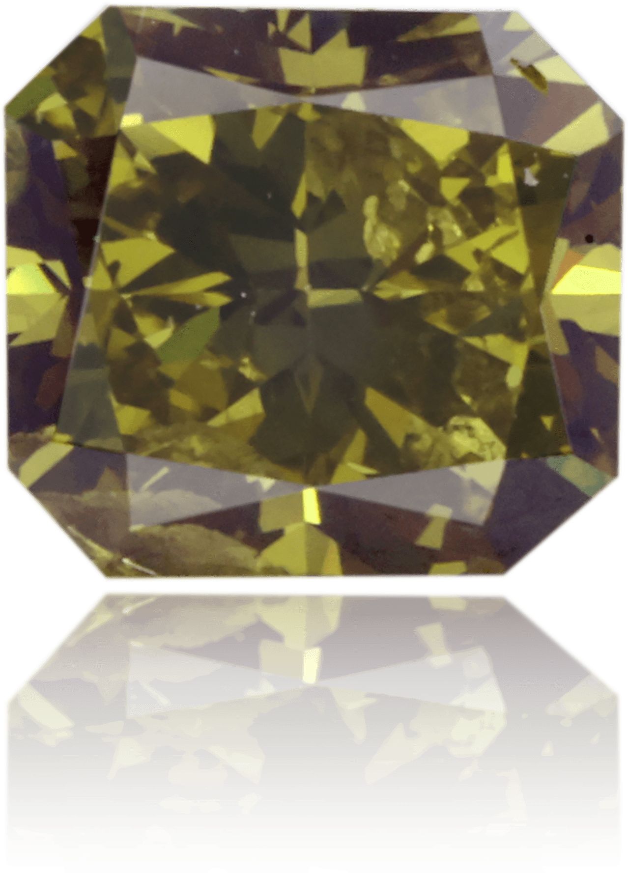 Diament 0.9 ct Fancy Deep Yellow/I1