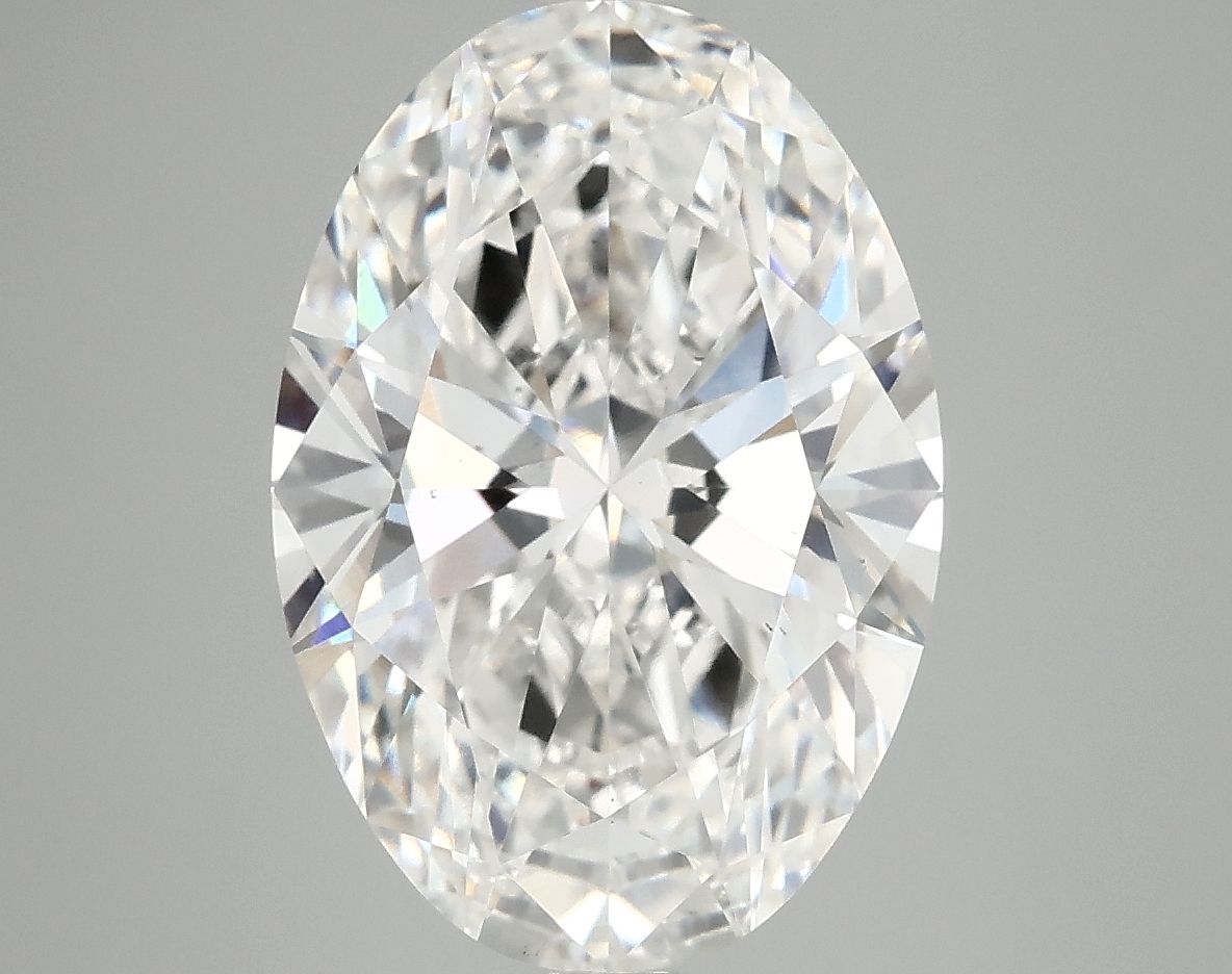 5.08 ct. oval Lab Grown Diamond front image