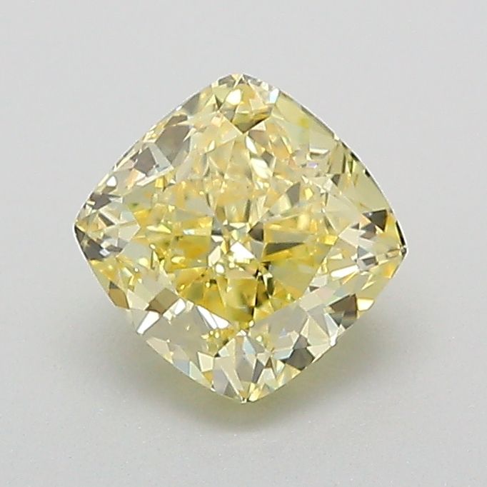 1.0 CT Fancy Intense Yellow CUSHION MODIFIED