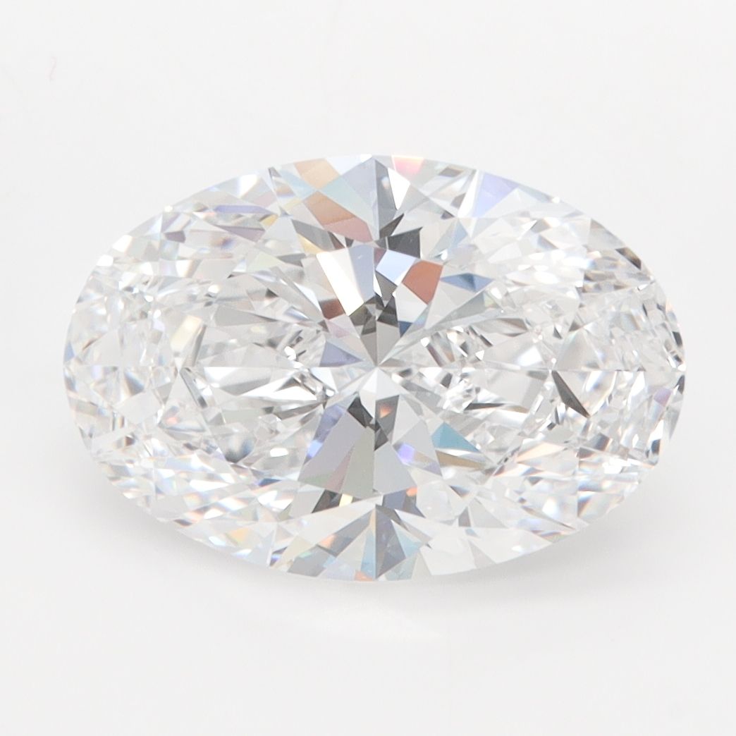 3.40 ct. oval Lab Grown Diamond front image