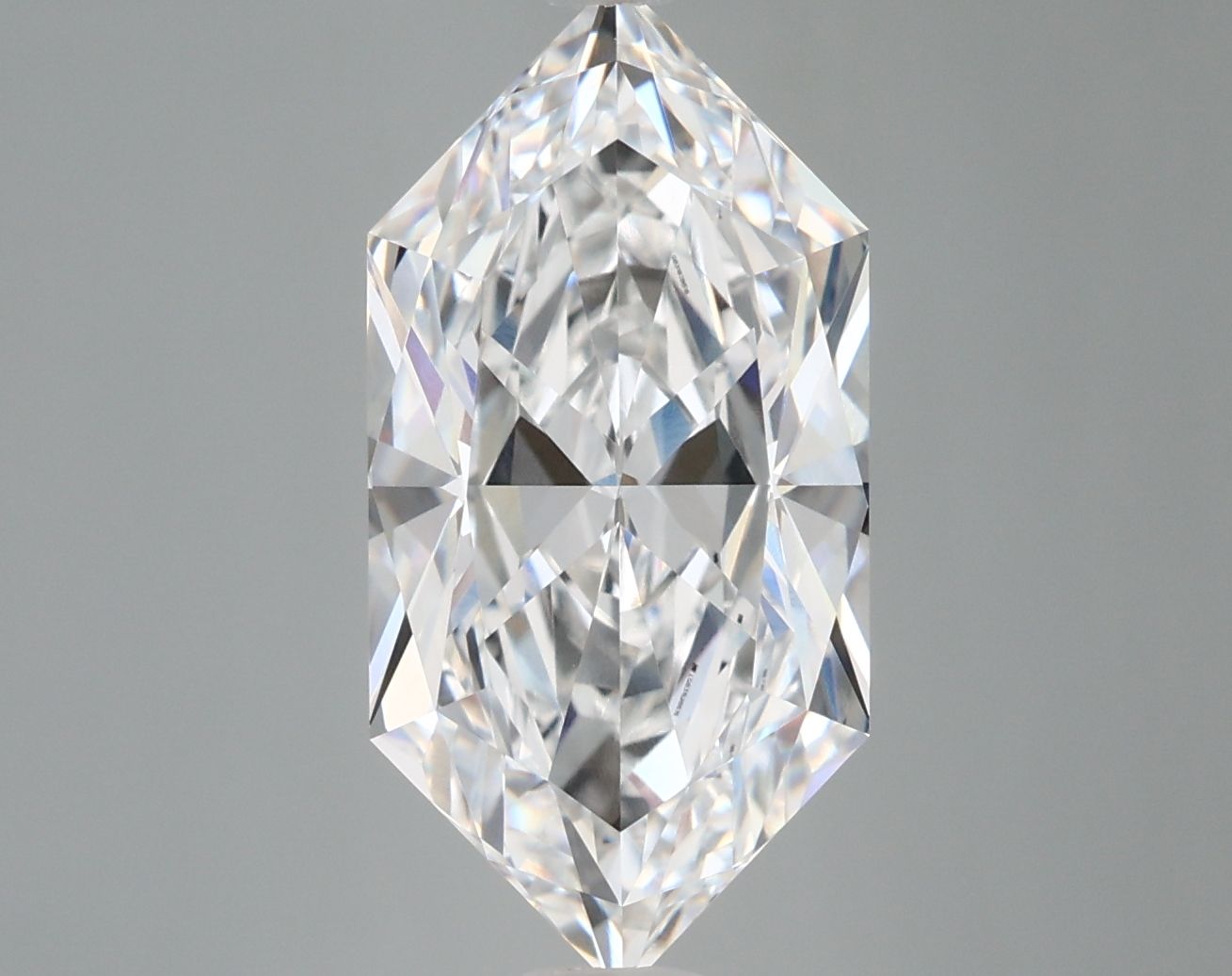4.69 ct lab-grown Hexagonal Diamond