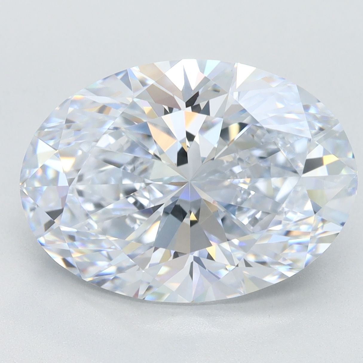 5.16 ct. oval Lab Grown Diamond front image