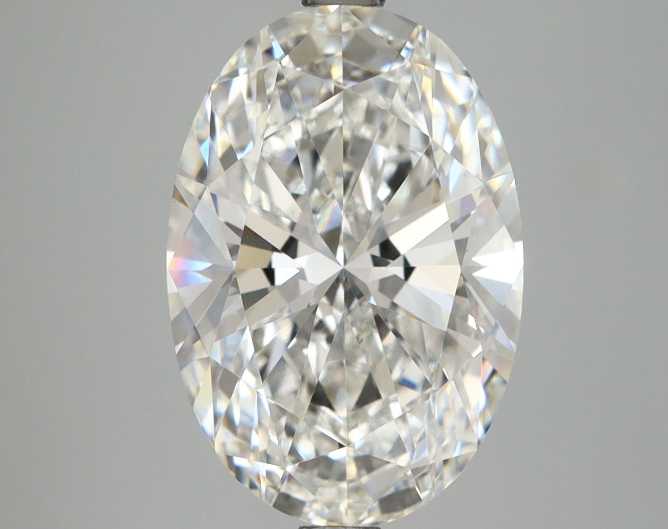 5.09 ct. oval Lab Grown Diamond front image