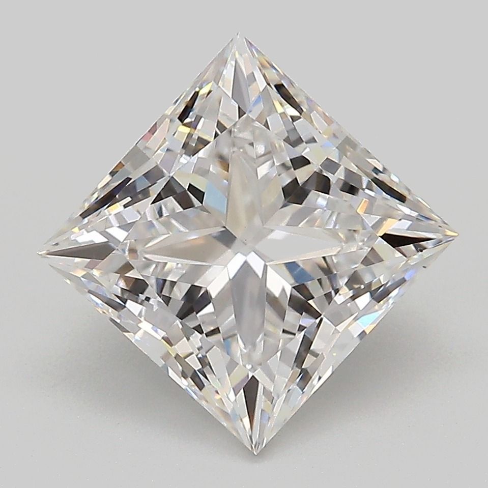 3.52 ct. princess Lab Grown Diamond front image