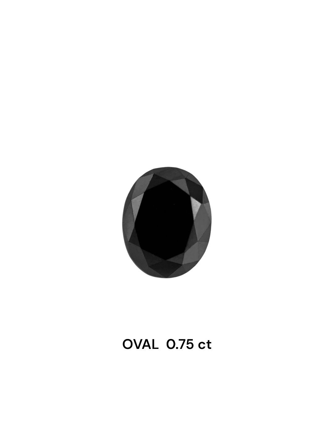 Diament 0.75 ct Fancy Black/VVS2
