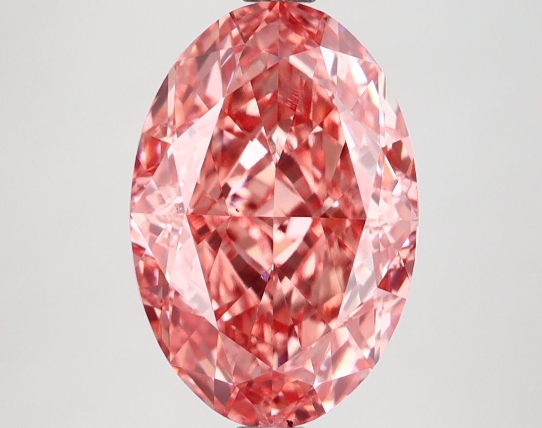 4.06 ct. oval Lab Grown Diamond front image