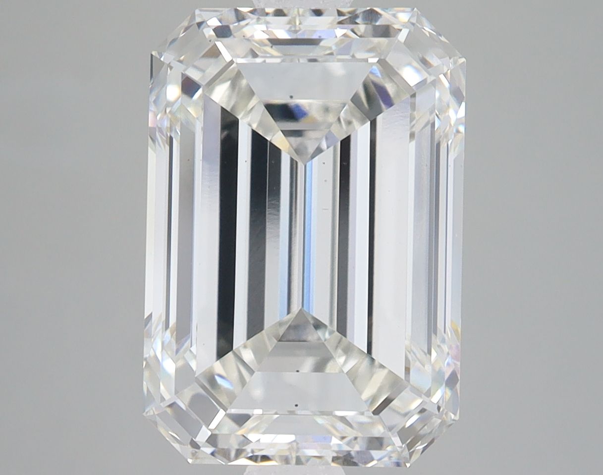 6.06 ct. emerald Lab Grown Diamond front image