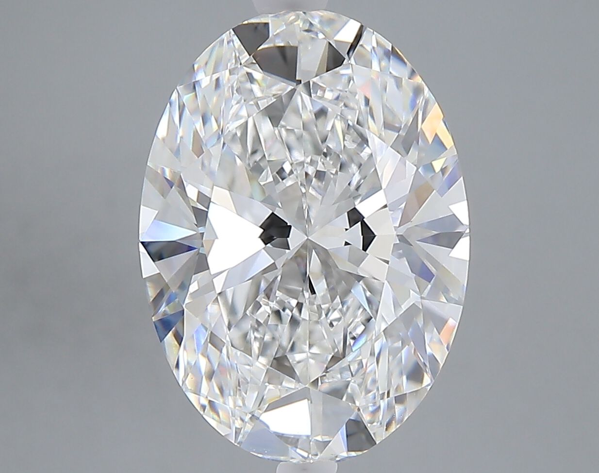 5.09 ct. oval Lab Grown Diamond front image
