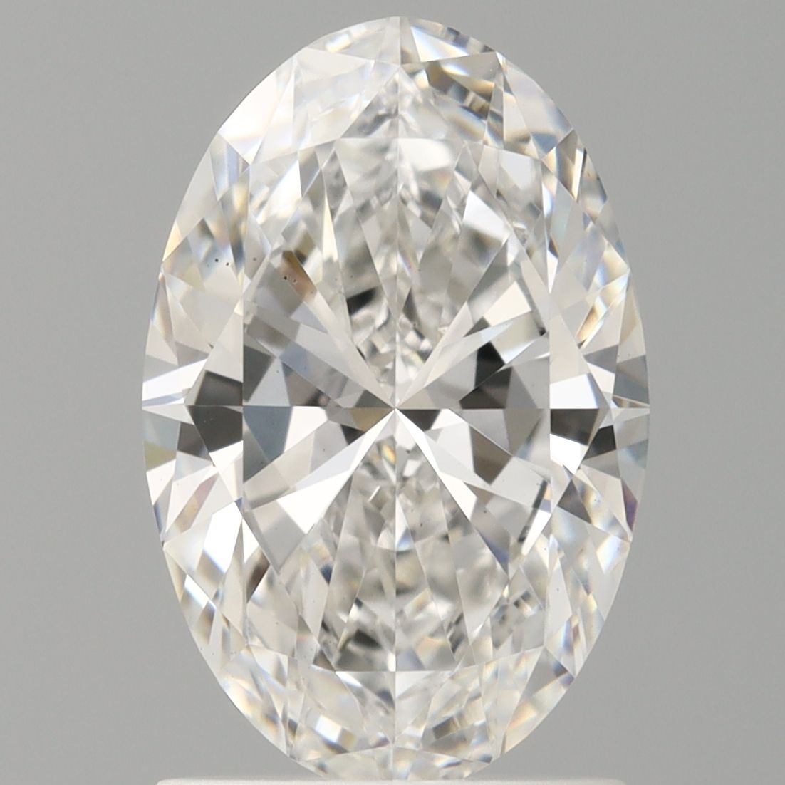 1.57 ct. oval Lab Grown Diamond front image