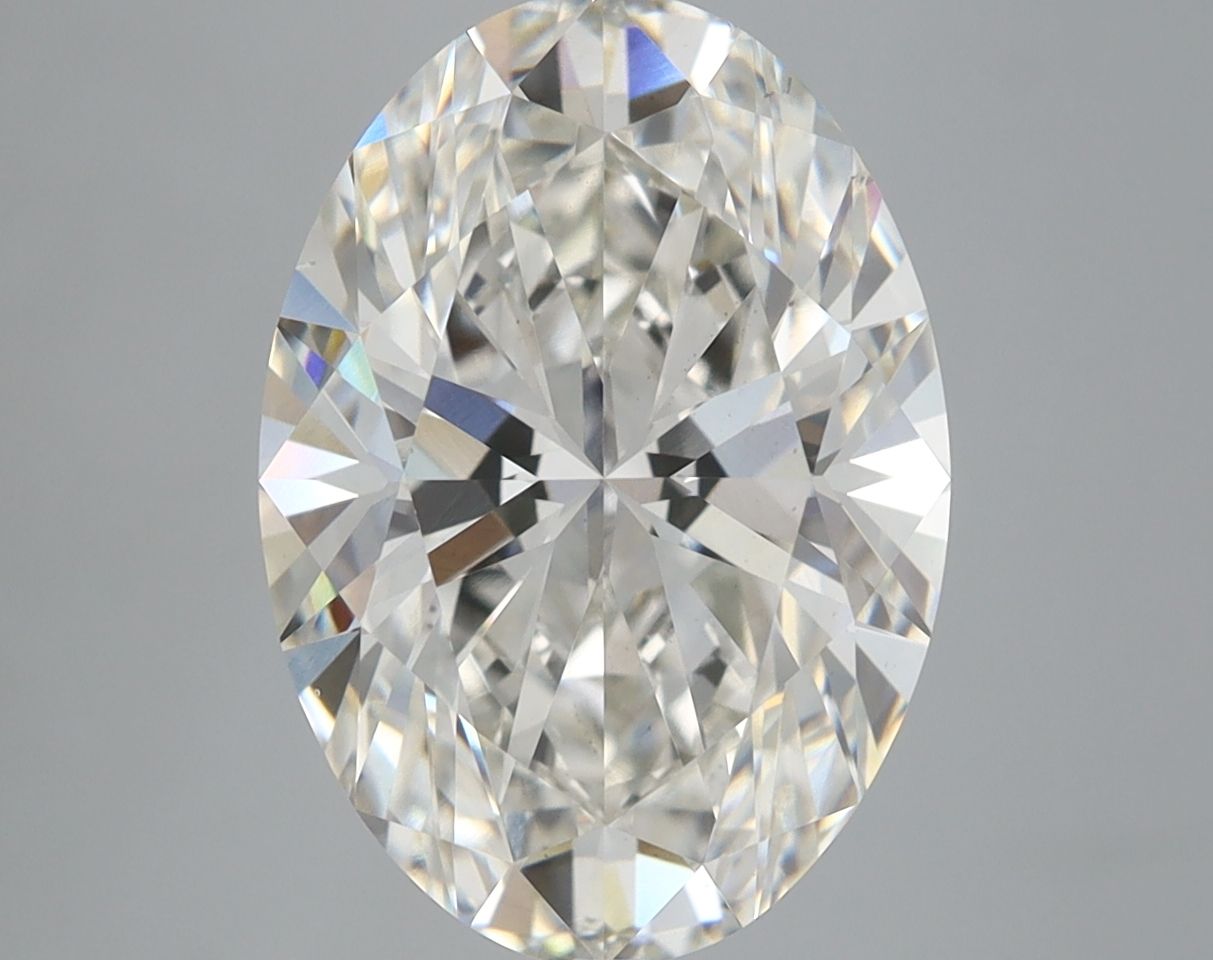 5.04 ct. oval Lab Grown Diamond front image