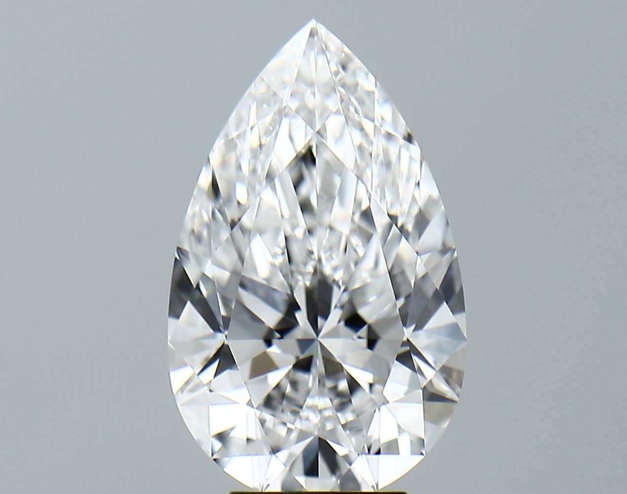 4.25 ct. pear Lab Grown Diamond front image
