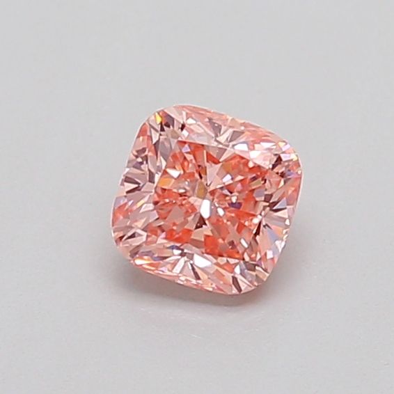 0.42 CT Fancy Intense Pink CUSHION MODIFIED