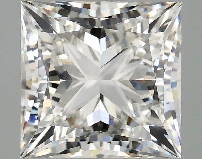 3.02 ct. princess Lab Grown Diamond front image