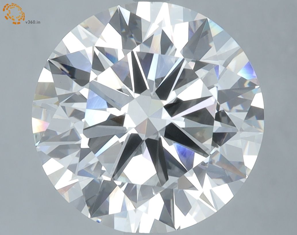 5.01 ct. round Lab Grown Diamond front image