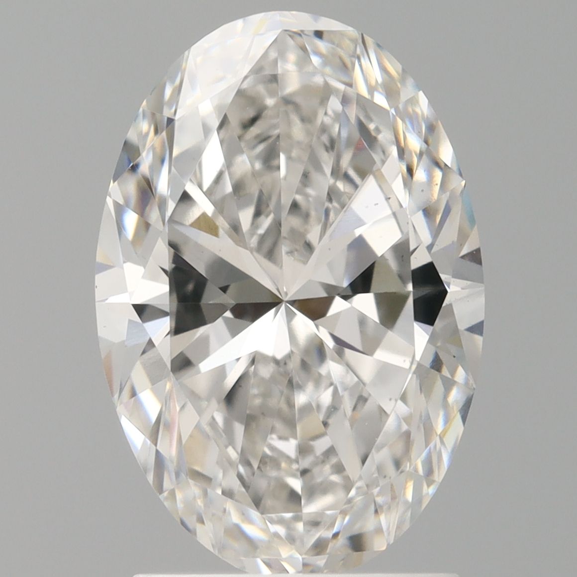 2.00 ct. oval Lab Grown Diamond front image