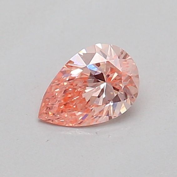 0.16 CT Fancy Vivid Pink PEAR