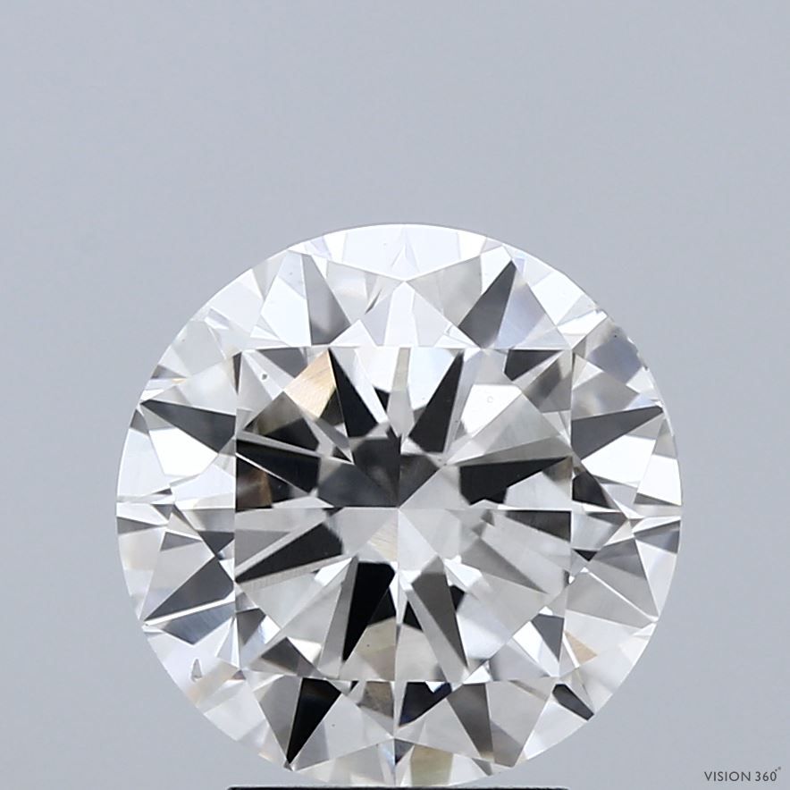 3.74 ct. round Lab Grown Diamond front image