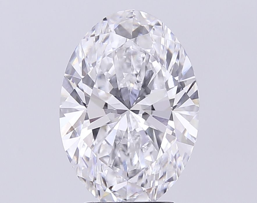2.05 ct. oval Lab Grown Diamond front image