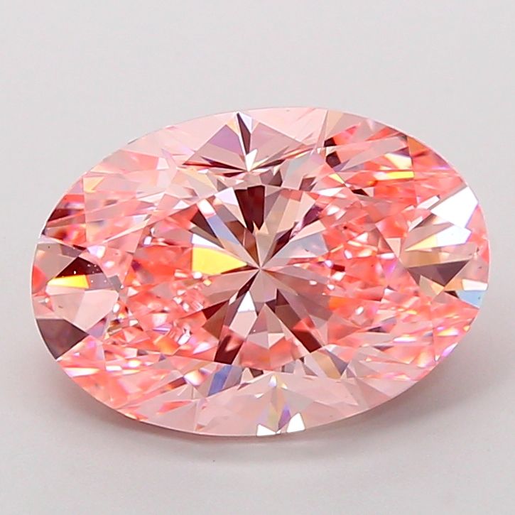 5.02 ct. oval Lab Grown Diamond front image
