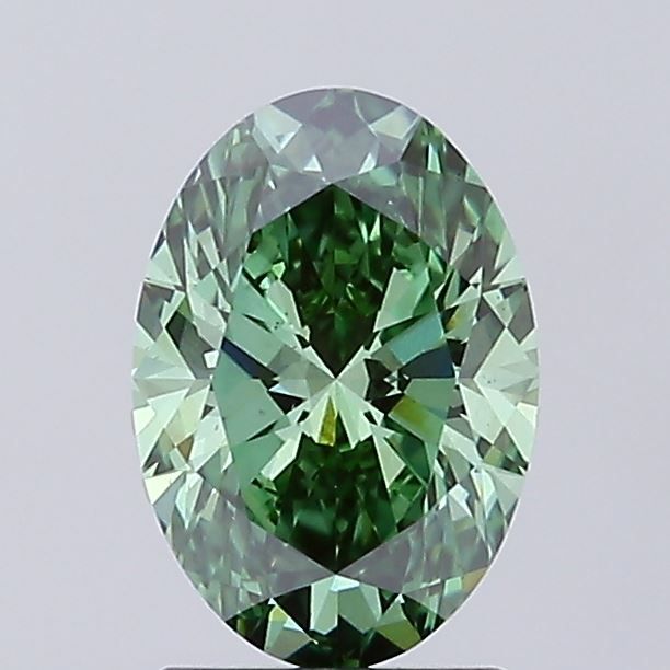 1.61 ct. oval Lab Grown Diamond front image