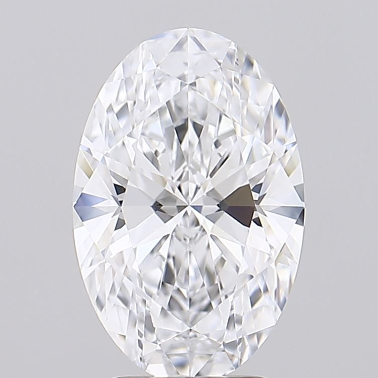 2.06 ct. oval Lab Grown Diamond front image