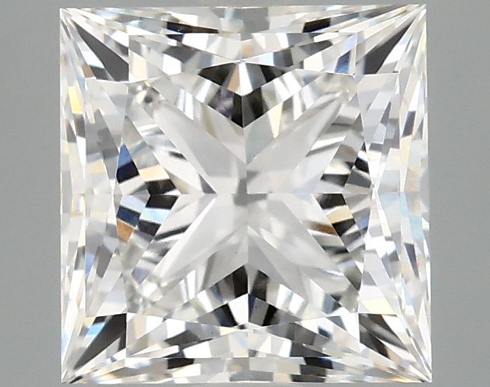 3.02 ct. princess Lab Grown Diamond front image