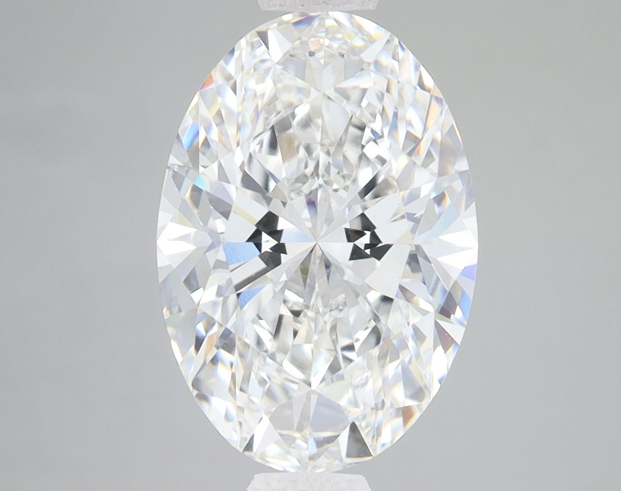 4.09 ct. oval Lab Grown Diamond front image
