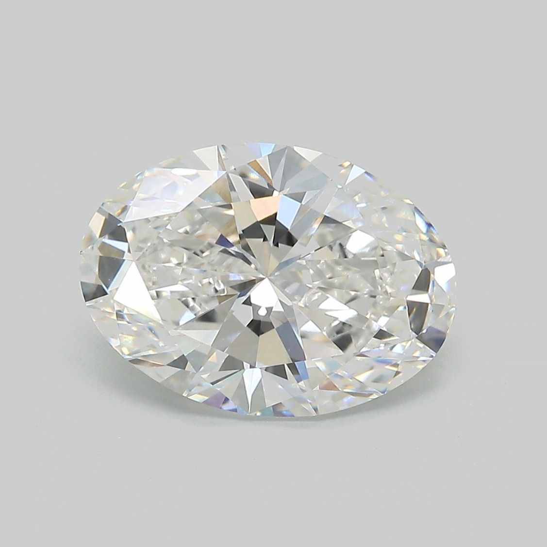 3.78 ct. oval Lab Grown Diamond front image