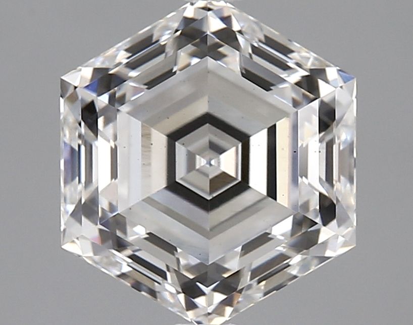 2.43 ct lab-grown Hexagonal Diamond