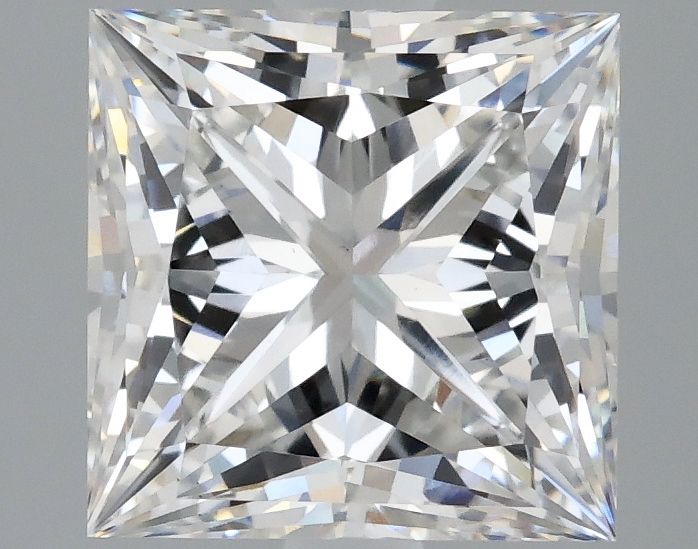 2.82 ct. princess Lab Grown Diamond front image