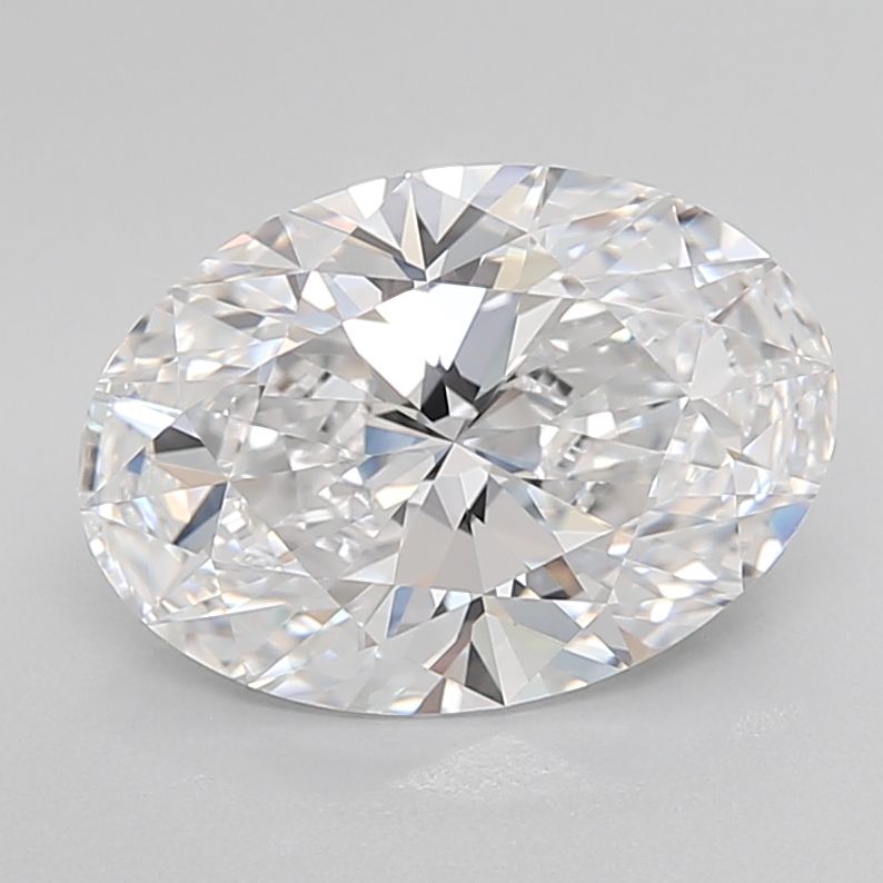 2.99 ct. oval Lab Grown Diamond front image