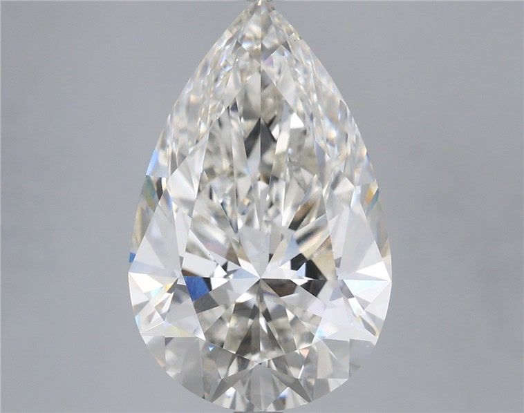 7.10 ct. pear Lab Grown Diamond front image