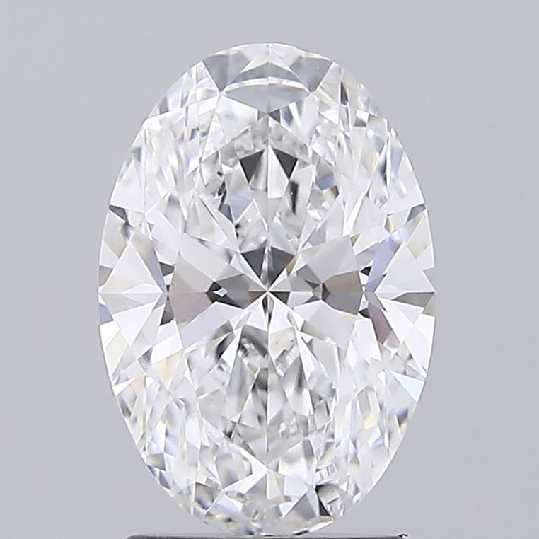 2.09 ct. oval Lab Grown Diamond front image