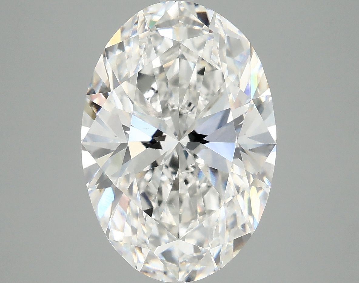 5.01 ct. oval Lab Grown Diamond front image