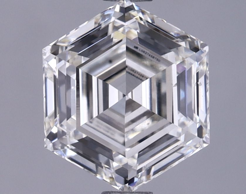 1.58 ct lab-grown Hexagonal Diamond