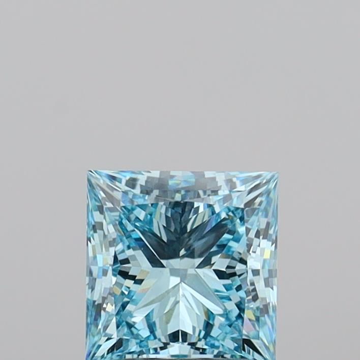 1.45 CT Fancy Vivid Blue PRINCESS