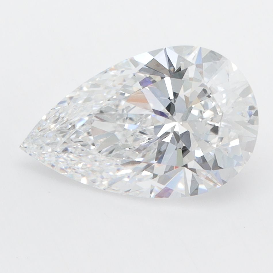 2.10 ct. pear Lab Grown Diamond front image