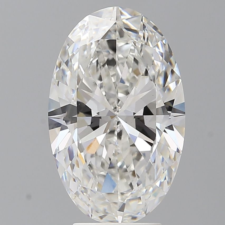 4.56 ct. oval Lab Grown Diamond front image